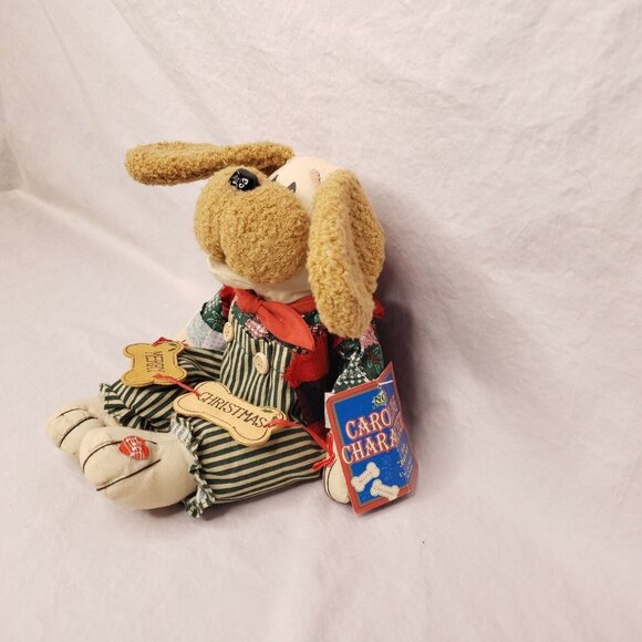 Vintage Christmas Caroling Character Dog Barks Jingle Bells Decor NCE - Picture 3 of 9